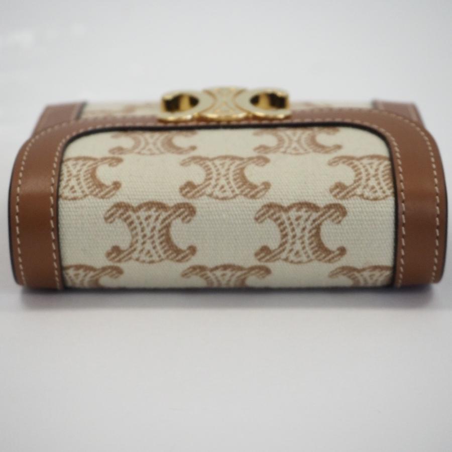CELINE（セリーヌ） Th972534 スモール フラップウォレット トリオンフ