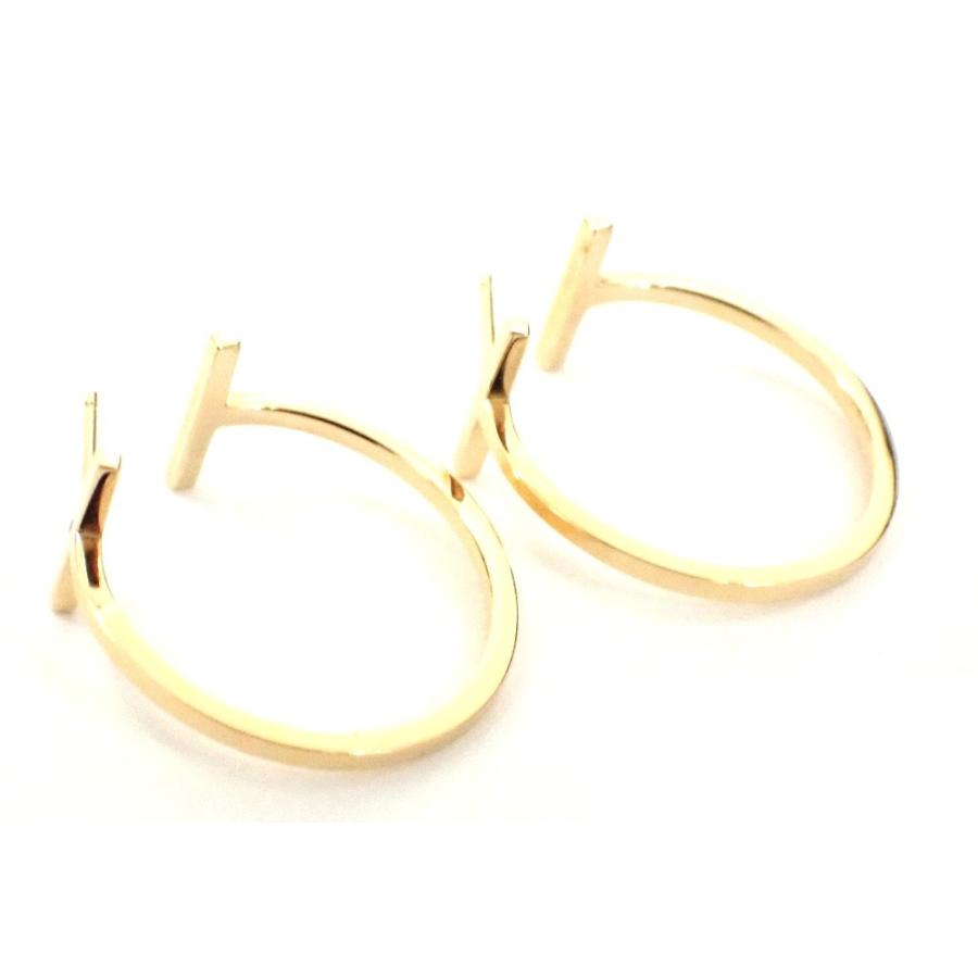 TIFFANY&Co.（ティファニー） Th988687 ピアス Tワイヤー フープ 