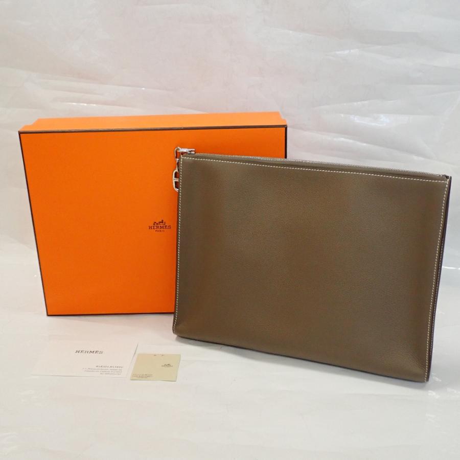 HERMES（エルメス） Th996201 クラッチバッグ ジップアンゴー GM
