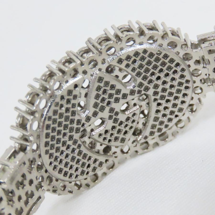 Ts717581 グッチ ブレスレット クリスタル ウェブ ブレスレット M