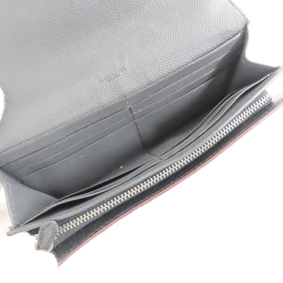 COACH（コーチ） Ts744491 アニマルフェイス長財布 F22724 レザー 黒