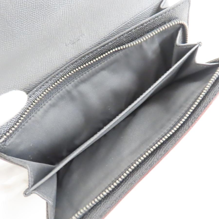 COACH（コーチ） Ts744491 アニマルフェイス長財布 F22724 レザー 黒