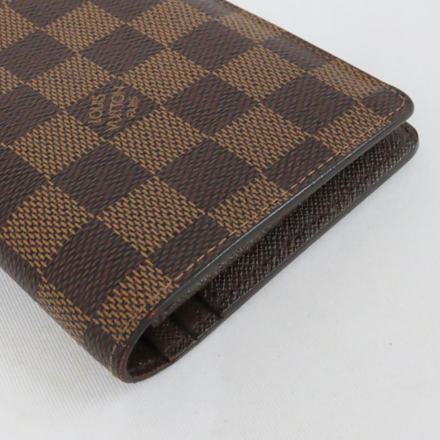 Ts777981 ルイ・ヴィトン 長財布 ポルトフォイユ・ブラザ ダミエ N60017 メンズ LOUIS VUITTON 中古｜shichi-minami｜03