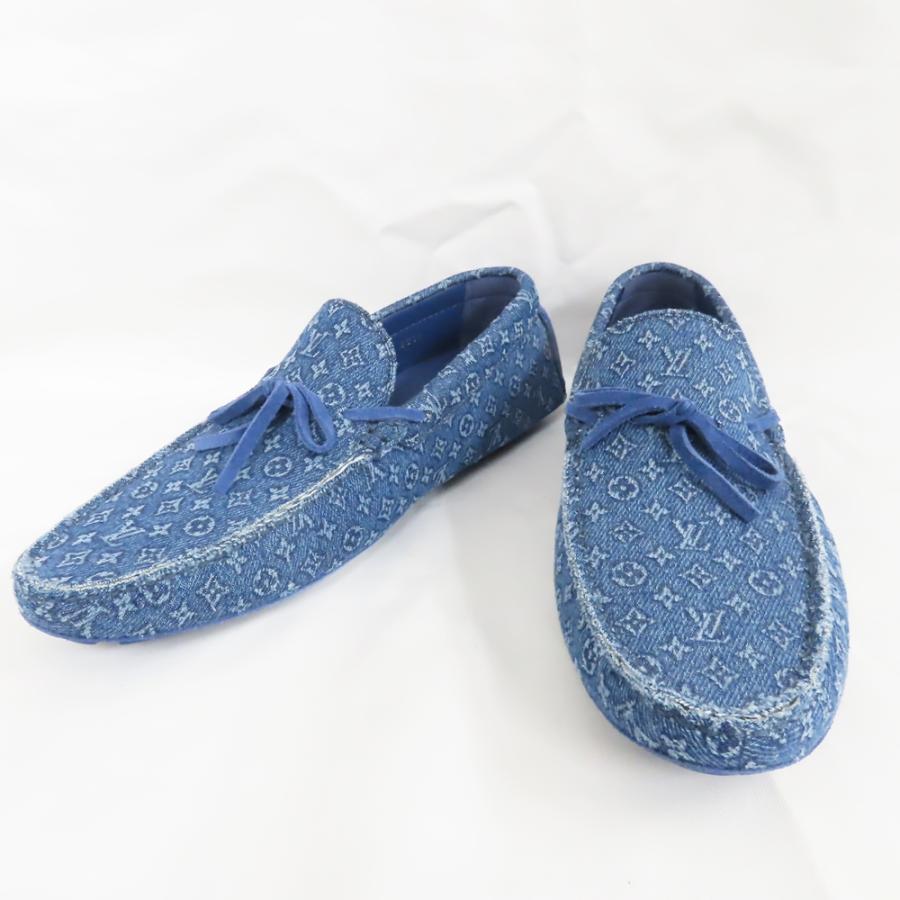 LOUIS VUITTON Ts794161 ルイ・ヴィトン ドライビングシューズ LV  