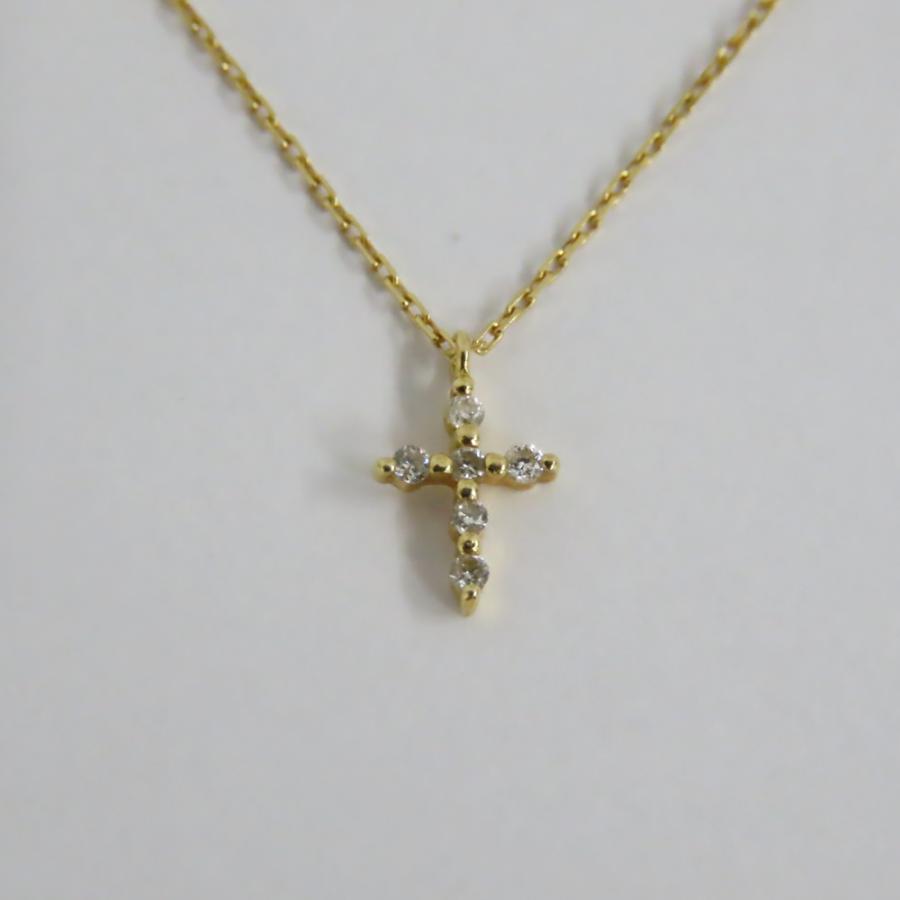 agete（アガット） Ts798181 ペンダントネックレス クロス