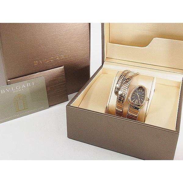 ◆ミウラ◆ ブルガリ BVLGARI セルペンティ トゥボカス ウォッチ ダイヤベゼル 102680 SP35SPGR.2T 仕上/電池交換済｜shichi-miura｜05