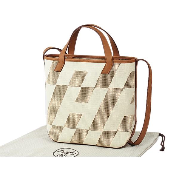 ミウラ エルメス レディースファッション Hermes Hアンビエ 27 Pm Z刻印 2way トートバッグ Z刻印 Hトワルキャンバス スイフト トートバッグ 未使用 3662 質 ミウラ