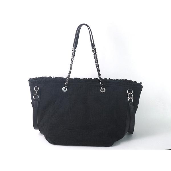 ◇ミウラ◇ シャネル CHANEL ココマーク フリンジ ラージ ショッピング 