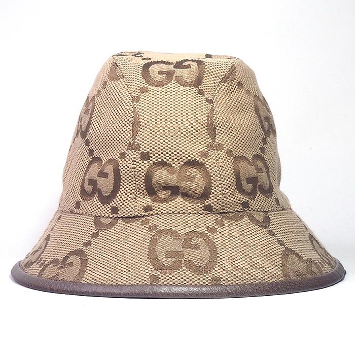 ◇ミウラ◇ グッチ GUCCI ジャンボGG バケットハット 681256 M
