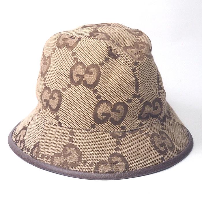 GUCCI GGパターン バケットハット Mサイズ GUCCI グッチ GGパターン