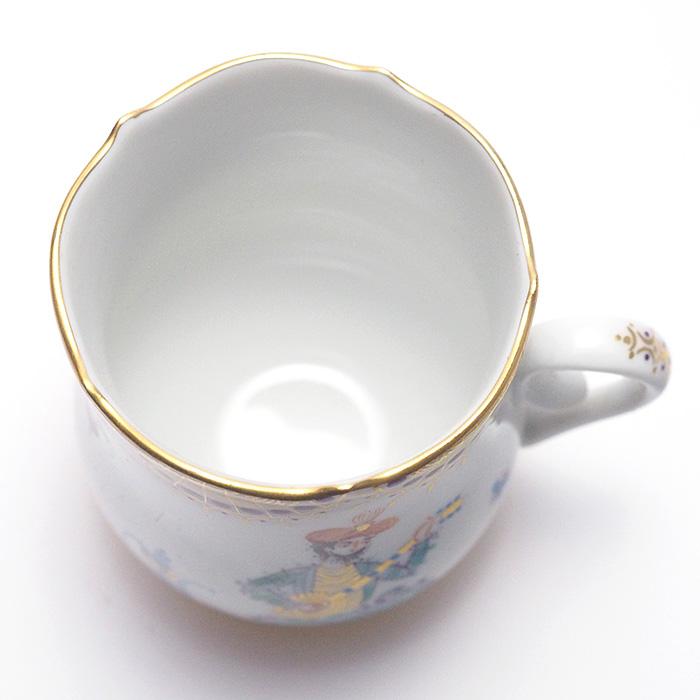 ◆ミウラ◆ マイセン MEISSEN アラビアンナイト 千夜一夜物語 デミタスカップ＆ソーサー 未使用の画像