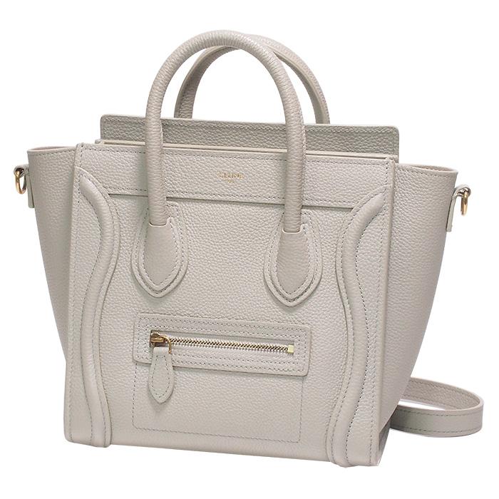 ◇ミウラ◇ セリーヌ CELINE ラゲージ ナノショッパー 2WAY 