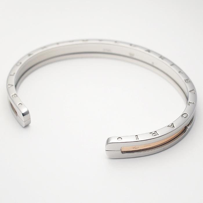 ◇ミウラ◇ ブルガリ BVLGARI ビーゼロワン Sサイズ オープン バングル