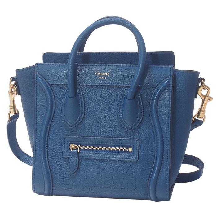 ◇ミウラ◇ セリーヌ CELINE ラゲージ ナノショッパー 2WAY 