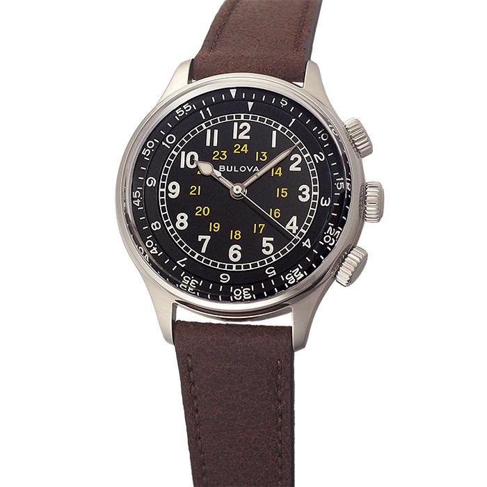 ◇ミウラ◇ ブローバ BULOVA ミリタリー 96A245 自動巻 展示未使用 