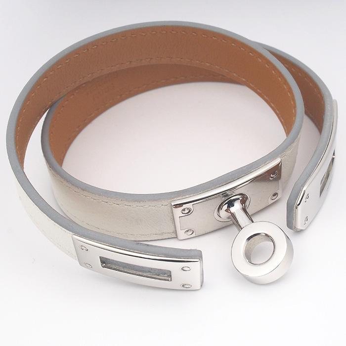 ◇ミウラ◇ エルメス HERMES ケリー ドゥブルトゥール ブレスレット C 
