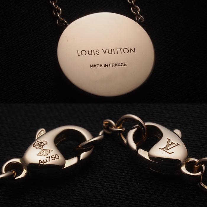 ◇ミウラ◇ ルイ・ヴィトン LOUIS VUITTON ペンダント モノグラム サン