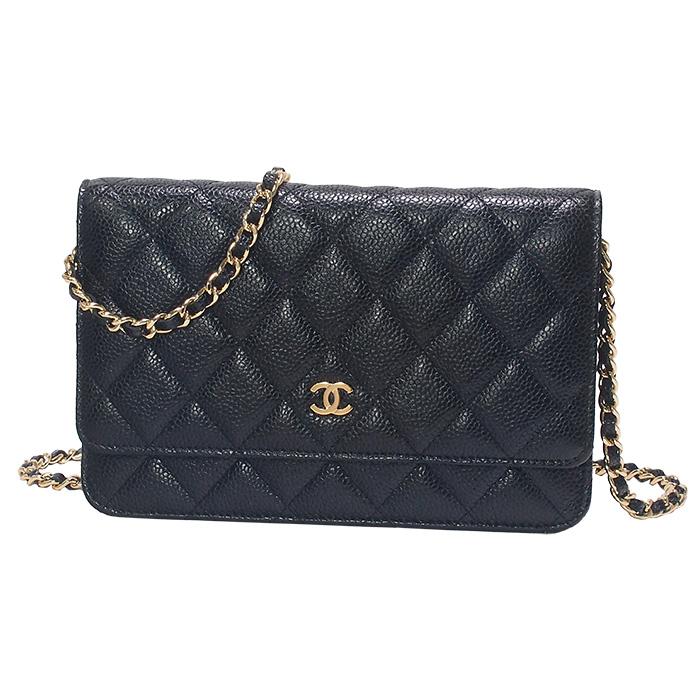 ◇ミウラ◇ シャネル CHANEL マトラッセ チェーン ウォレット
