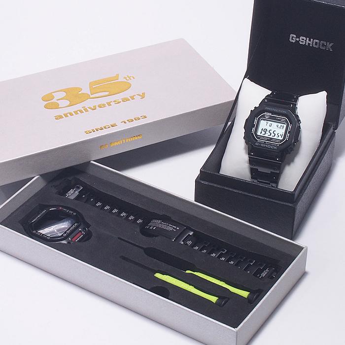 ◇ミウラ◇ カシオ CASIO Gショック GMW-B5000G-1JF 電波ソーラー : 質