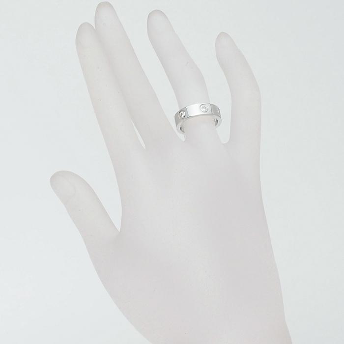 ◇ミウラ◇ カルティエ Cartier フルダイヤモンド ラブ リング #50 