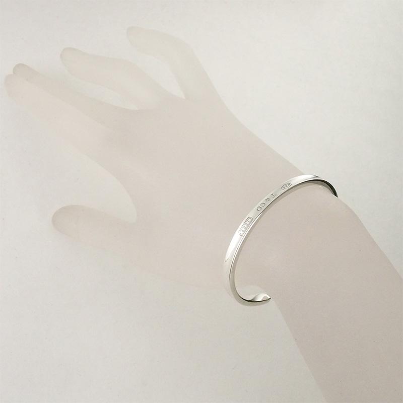 ◇ミウラ◇ ティファニー TIFFANY&Co. 1837 カフ ナロー バングル 