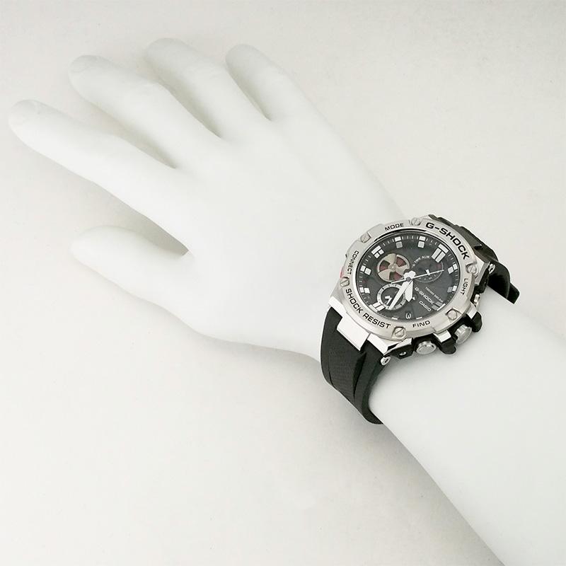 ◇ミウラ◇ カシオ CASIO Gショック Gスチール ソーラー充電 