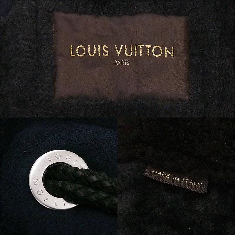 ◆ミウラ◆ ルイ・ヴィトン LOUIS VUITTON ムートン バックスキン ダッフルコートの画像