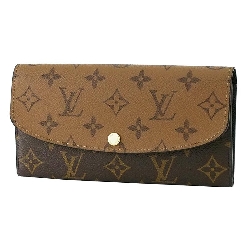 ◇ミウラ◇ ルイ・ヴィトン LOUIS VUITTON ポルトフォイユ エミリー 長