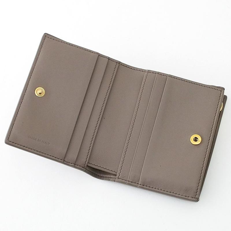 セリーヌ CELINE コンパクトウォレット グレインドカーフスキン ぺブル 10E493BEL.10BL ◇ミウラ◇ セリーヌ CELINE コンパクトウォレット グレインドカーフ