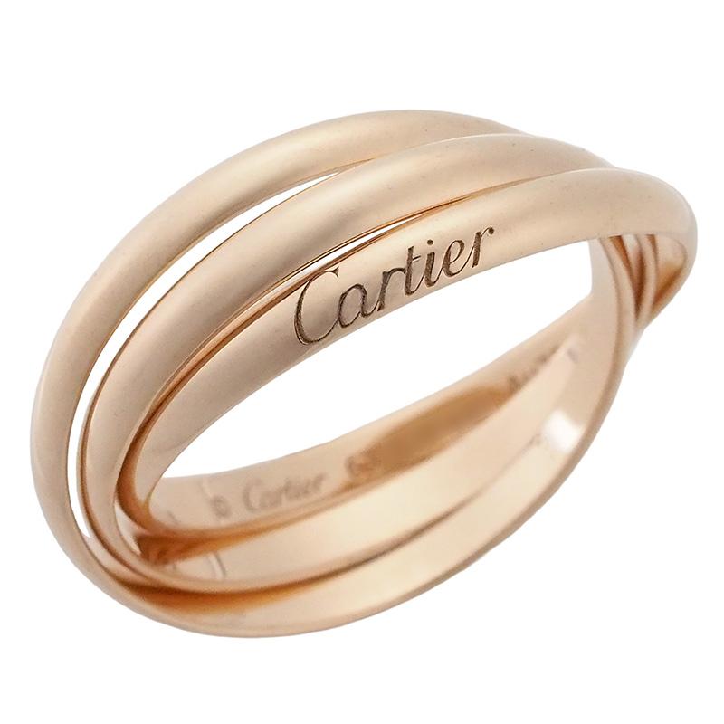 限定価格/22時まで）Cartier トリニティリング スモール #59 Cartier