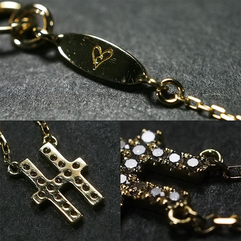 ◇ミウラ◇ アーカー AHKAH ダイヤモンド/0.07cct ネックレス K18YG 