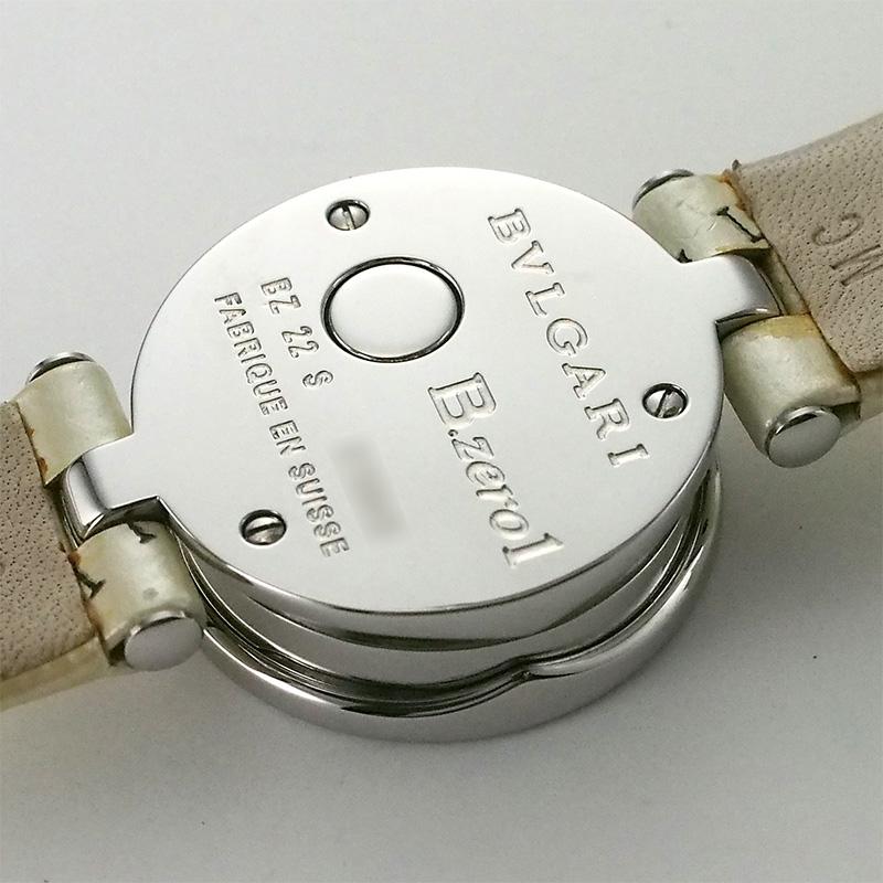 ブルガリ BVLGARI ビーゼロワン B-zero1 銀座限定ベルト SS クオーツ レディース 仕上/電池交換済 BZ22S ◇ミウラ◇ ブルガリ BVLGARI ビーゼロワン B-zero1 銀座限定ベルト SS