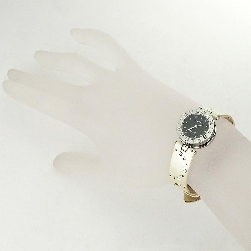 ブルガリ BVLGARI ビーゼロワン B-zero1 銀座限定ベルト SS クオーツ レディース 仕上/電池交換済 BZ22S ◇ミウラ◇ ブルガリ BVLGARI ビーゼロワン B-zero1 銀座限定ベルト SS