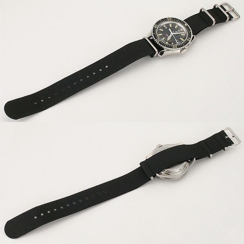 ◆ミウラ◆ ナバルウォッチ NAVAL WATCH ロイヤル ミリタリー ダイバー ミリタリーウォッチ MIL.-05B SV/BK 新品の画像