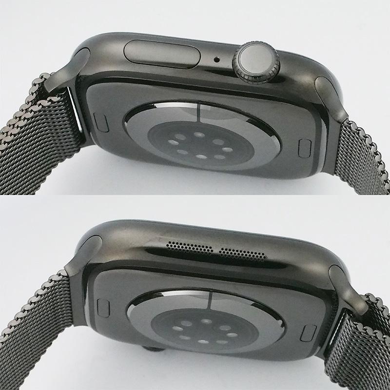 ◆ミウラ◆ Apple アップルウォッチ Apple Watch シリーズ10 チタン 46mm GPS セルラーモデル MWYW3J/A A3003 箱付の画像
