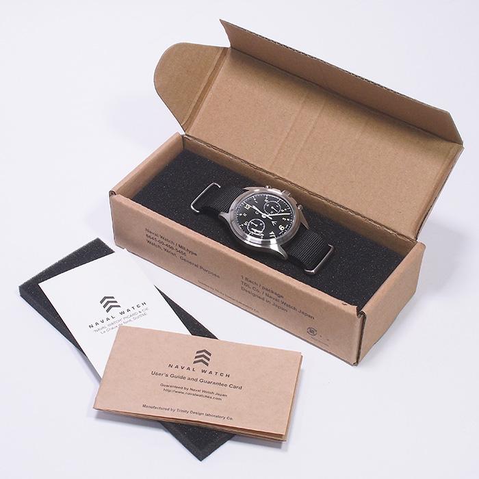 ◆ミウラ◆ ナバルウォッチ NAVAL WATCH ブリティッシュ ロイヤル エアフォース クロノグラフ ブラック クオーツ 新品 MIL.-07 SV/BKの画像