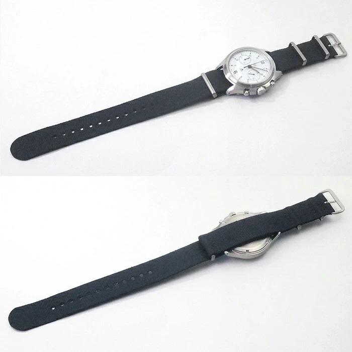 ◆ミウラ◆ ナバルウォッチ NAVAL WATCH ブリティッシュ ロイヤル エアフォース クロノグラフ ホワイト クオーツ 新品 MiL.-07 SV/WHの画像