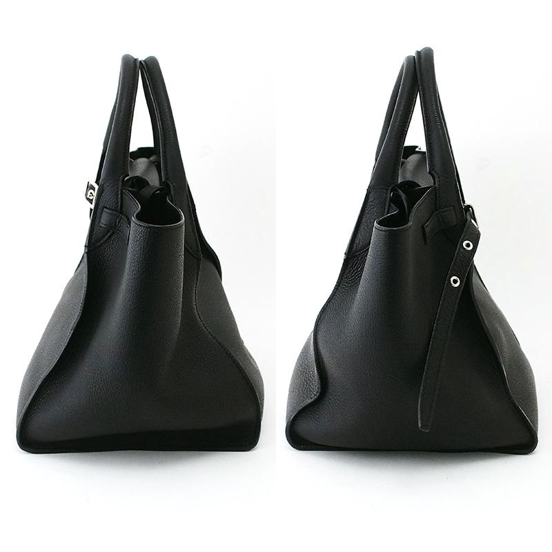 CELINE ブラック ハンドバッグ ◇ミウラ◇ セリーヌ CELINE ビッグバッグ スモール ブラック