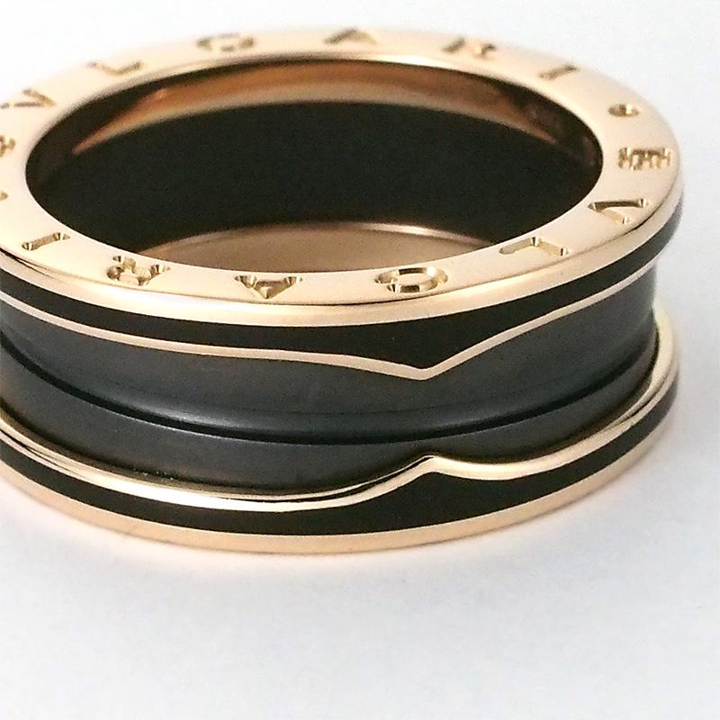 ◇ミウラ◇ ブルガリ BVLGARI B-zero1 ビーゼロワン K18PG セラミック