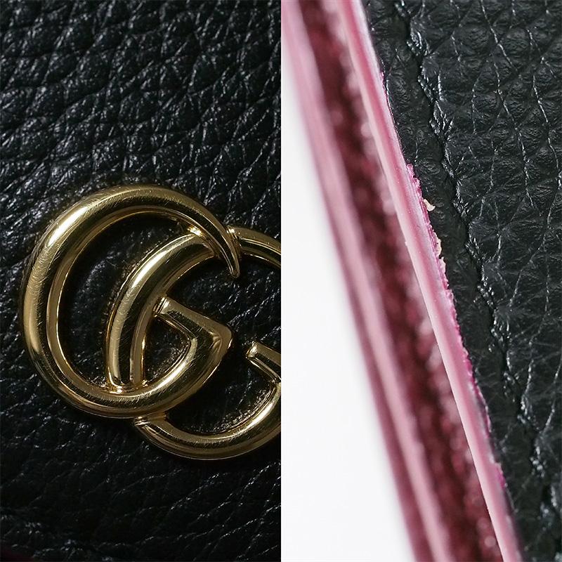 ◇ミウラ◇ グッチ GUCCI GG マーモント コンチネンタル ウォレット