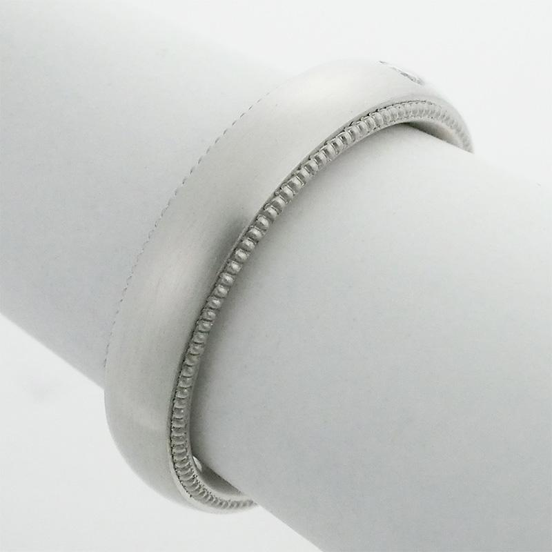 ◇ミウラ◇ ニーシング NIESSING 1Pダイヤモンド デザイン リング 