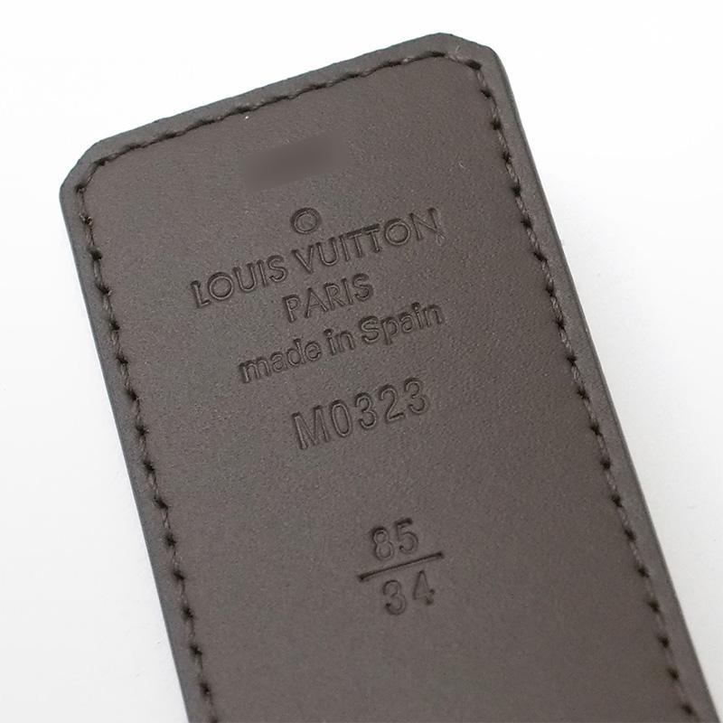 ◇ミウラ◇ ルイ・ヴィトン LOUIS VUITTON サンチュール LVイニシャル