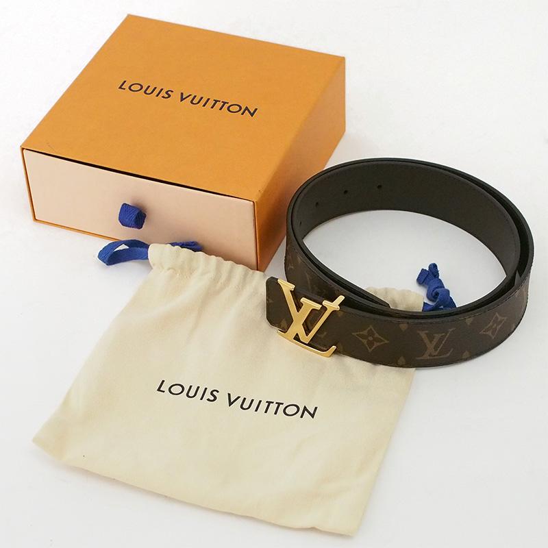 ◇ミウラ◇ ルイ・ヴィトン LOUIS VUITTON サンチュール LVイニシャル
