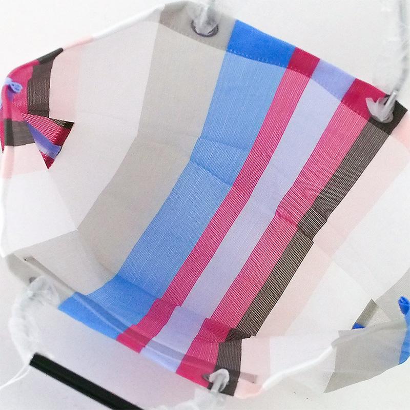◇ミウラ◇ マルニ MARNI メッシュ トートバッグ ストライプ 新品
