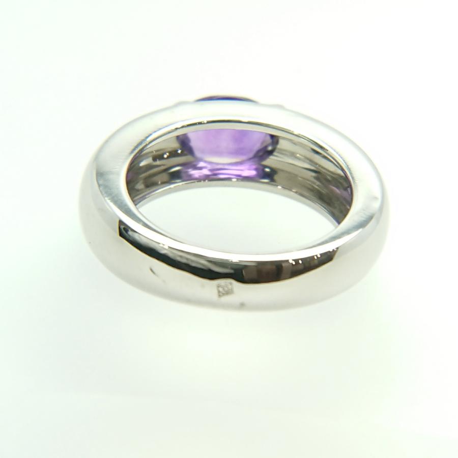 CHAUMET 【送料無料】ショーメ 750WG ジョイアリング アメジスト 10号  