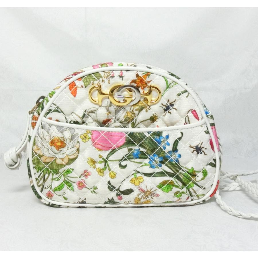 GUCCI 【送料無料】【未使用品】グッチ フローラプリント ミニ 
