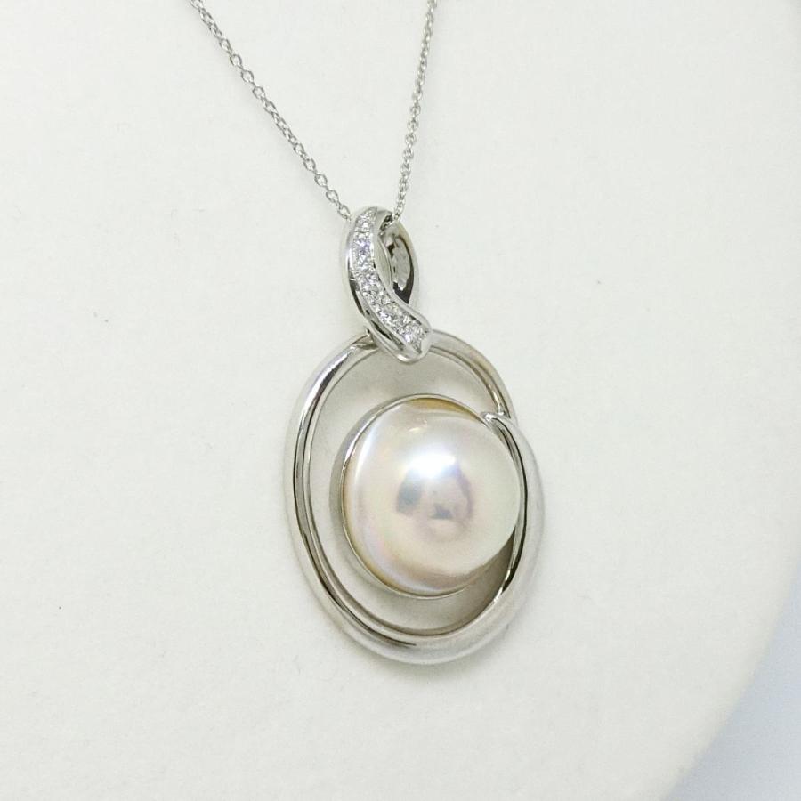 TASAKI（タサキ） 【送料無料】タサキ 田崎真珠 K18WG マベパール16mm
