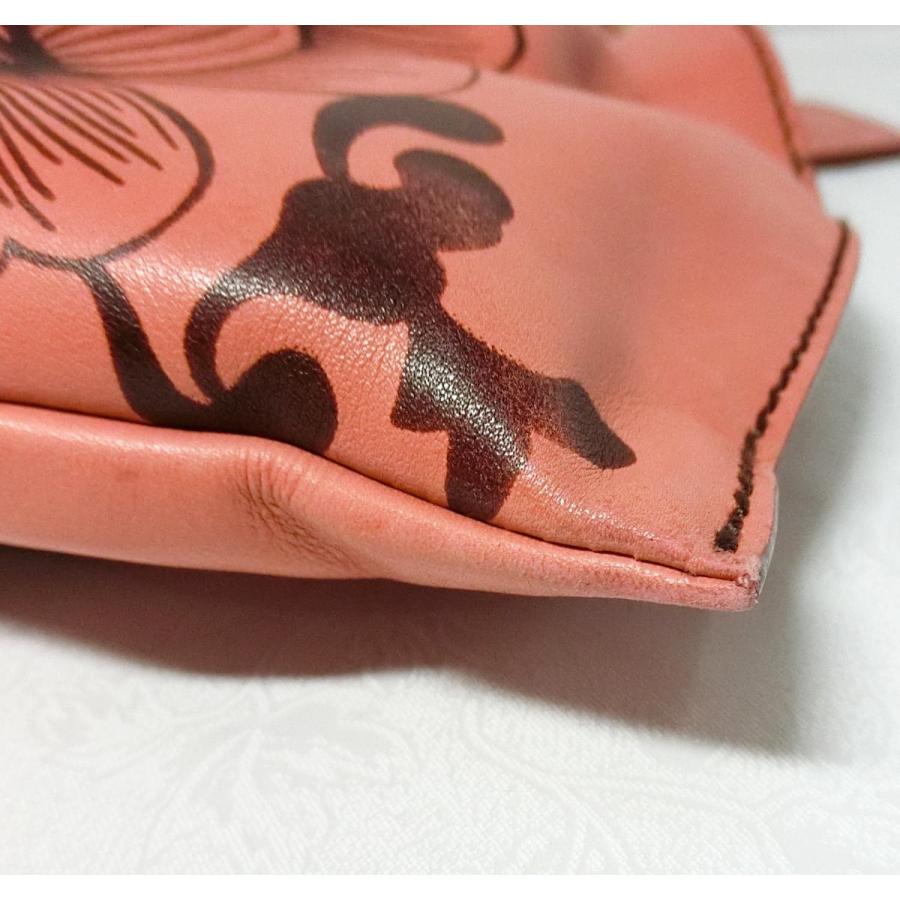 【美品】GUCCI　花柄　総柄　革パッチ　コットンパンツ　40サイズ GUCCI（グッチ） 【送料無料】グッチ バンブー ハンドバッグ 花柄