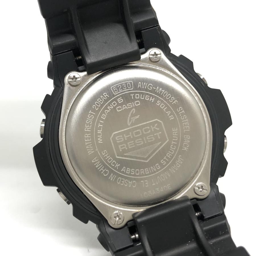 週末値下げ❕GSHOCK　　AWG-M100SF　電波ソーラー　美品 AWG-M100SF-1A6JR | CASIO