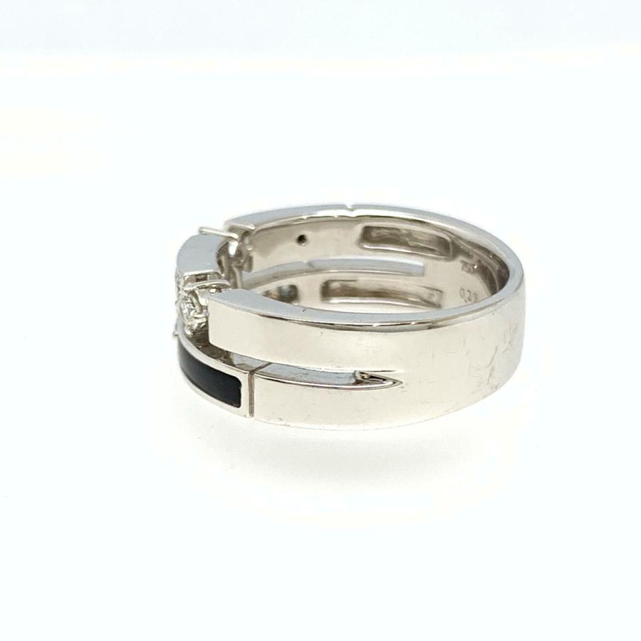 TASAKI 【送料無料】タサキ 田崎真珠 750 K18WG オニキス ダイヤモンド